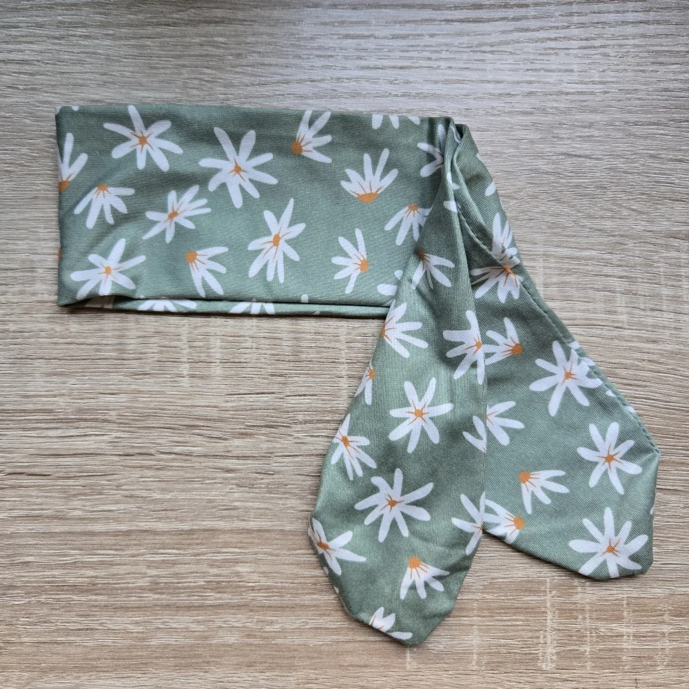 Baby Girl Sage Green Daisy Birthday Cake Smash Set Photo Prop Outfit 9-12M